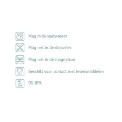 Mepal Serveerschaal Bloom 3 L Groen -Mepal Winkel 81243 mepal serveerschaal bloom 3 l