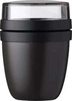 Mepal Lunchpot Ellipse Zwart D 9,1 H 12,8 Cm